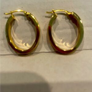 Gold Hoop Earrings